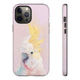 Exotic Defense: Sturdy Cockatoo Phone Case