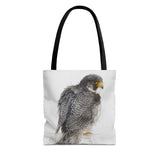 Sky Hunter: The Peregrine Falcon Tote Bag