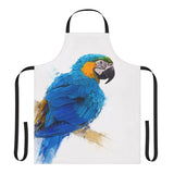 Blue and Yellow Macaw Elegance Apron