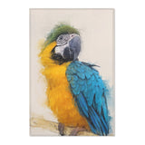 Macaw Elegance Portrait Rug