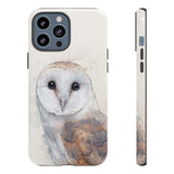 Barn Owl Guardian: Ultimate Protection Phone Cover