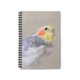 Cockatiel Memoirs Spiral Notebook