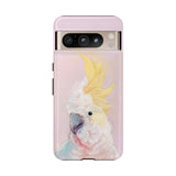 Exotic Defense: Sturdy Cockatoo Phone Case