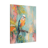 Tropical Daydreams Budgie Canvas