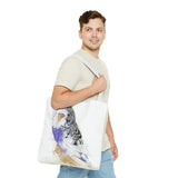 Budgie Tapestry: Classic Beauty In Every Feather Tote Bag