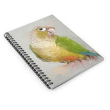 Emerald Feathers Spiral Notebook