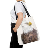 Majestic Freedom: Bald Eagle Tote Bag