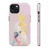 Exotic Defense: Sturdy Cockatoo Phone Case