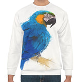 Blue and Yellow Macaw Unisex Sweatshirt II