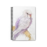 Budgie Scribbles Spiral Notebook