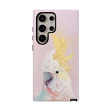 Exotic Defense: Sturdy Cockatoo Phone Case