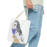 Budgie Tapestry: Classic Beauty In Every Feather Tote Bag