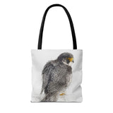 Sky Hunter: The Peregrine Falcon Tote Bag