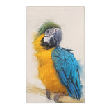 Macaw Elegance Portrait Rug