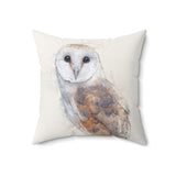 Barn Owl Elegant Pillow