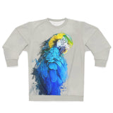 Blue and Yellow Macaw Unisex Sweatshirt III