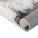 Regal Majesty: Bald Eagle Portrait Area Rug