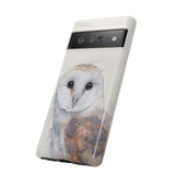 Barn Owl Guardian: Ultimate Protection Phone Cover