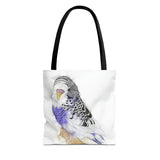 Budgie Tapestry: Classic Beauty In Every Feather Tote Bag