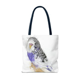 Budgie Tapestry: Classic Beauty In Every Feather Tote Bag