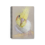 Wings and Whispers Spiral Notebook