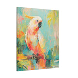 Jungle Majesty – Tropical Cockatoo Canvas ART