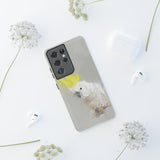 Feathered Guardian: Tough Yellow Crested Cockatoo Phone Case