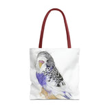 Budgie Tapestry: Classic Beauty In Every Feather Tote Bag