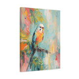 Tropical Daydreams Budgie Canvas