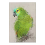 Chirpy Charm: Amazon Portrait Area Rug