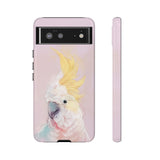 Exotic Defense: Sturdy Cockatoo Phone Case