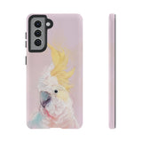 Exotic Defense: Sturdy Cockatoo Phone Case