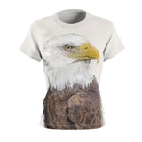 Bald Eagle Portrait Womens Tee