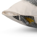 Soaring Peregrine Falcon Pillow