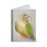 Emerald Feathers Spiral Notebook