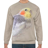 Cockatiel Elegance Unisex Sweatshirt III