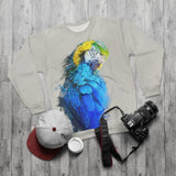 Blue and Yellow Macaw Unisex Sweatshirt III