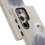 Feathered Protector: Gray Hawk Heavy-Duty Cover