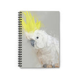 Yellow Crested Cockatoo Spiral Notebook