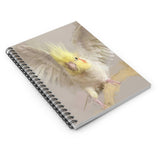 Wings and Whispers Spiral Notebook