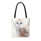 Enchanted Night: Barn Owl Tote Bag