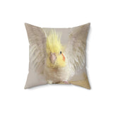 Cockatiel Portrait Pillow III