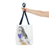 Budgie Tapestry: Classic Beauty In Every Feather Tote Bag