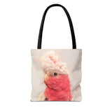 Galah Glamour: Tote Bag with Cockatoo Art