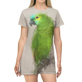 Amazon Parrot T-Shirt Dress