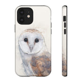 Barn Owl Guardian: Ultimate Protection Phone Cover