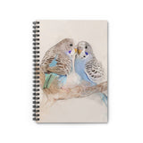 Feathered Reflections Spiral Notebook