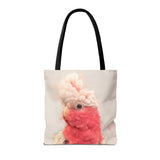 Galah Glamour: Tote Bag with Cockatoo Art