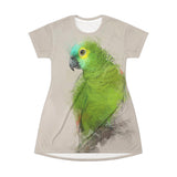 Amazon Parrot T-Shirt Dress