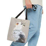 Graceful Hunter: Secretarybird Tote Bag